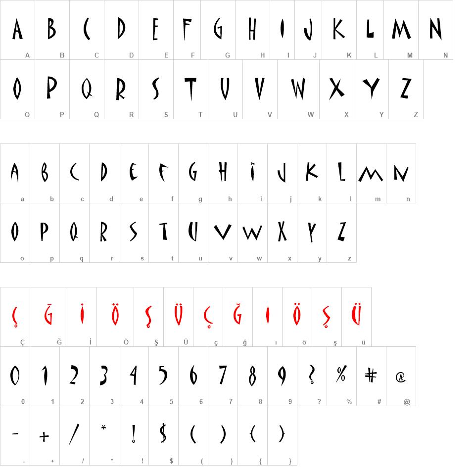 TR Matisse ITC font